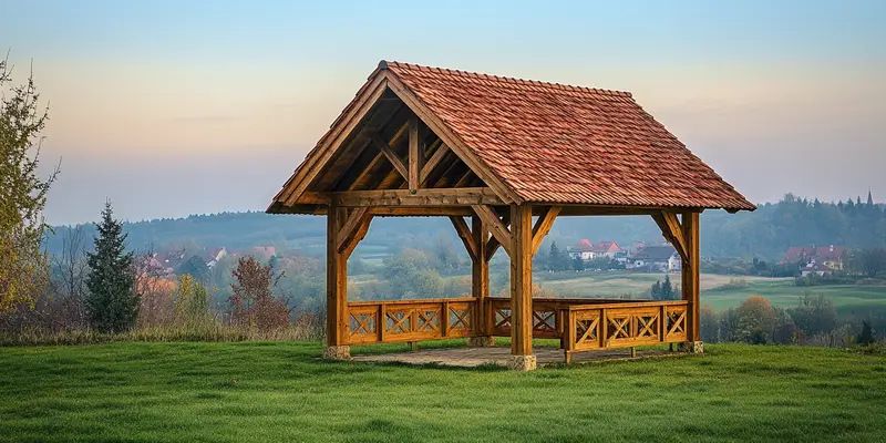 Jak zabudować ściany altany ogrodowej?